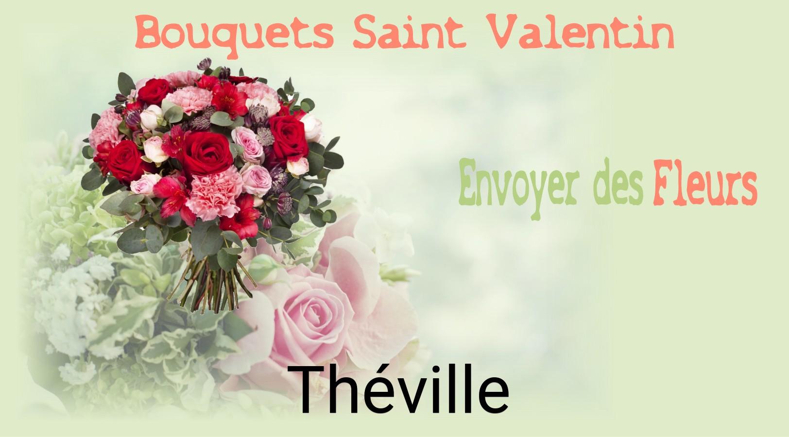 Roses de Saint-Valentin livrées à Théville